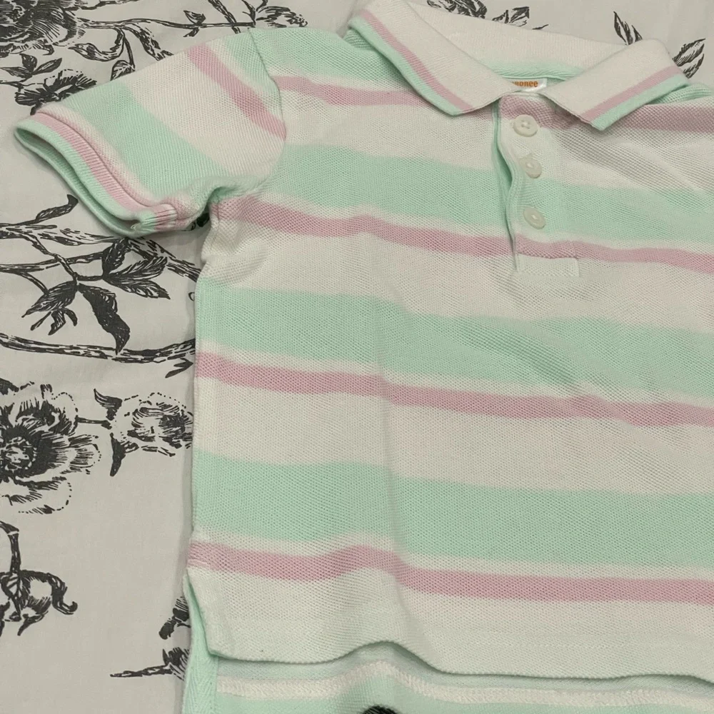 New Gymboree 2T‎ Striped Collared Polo